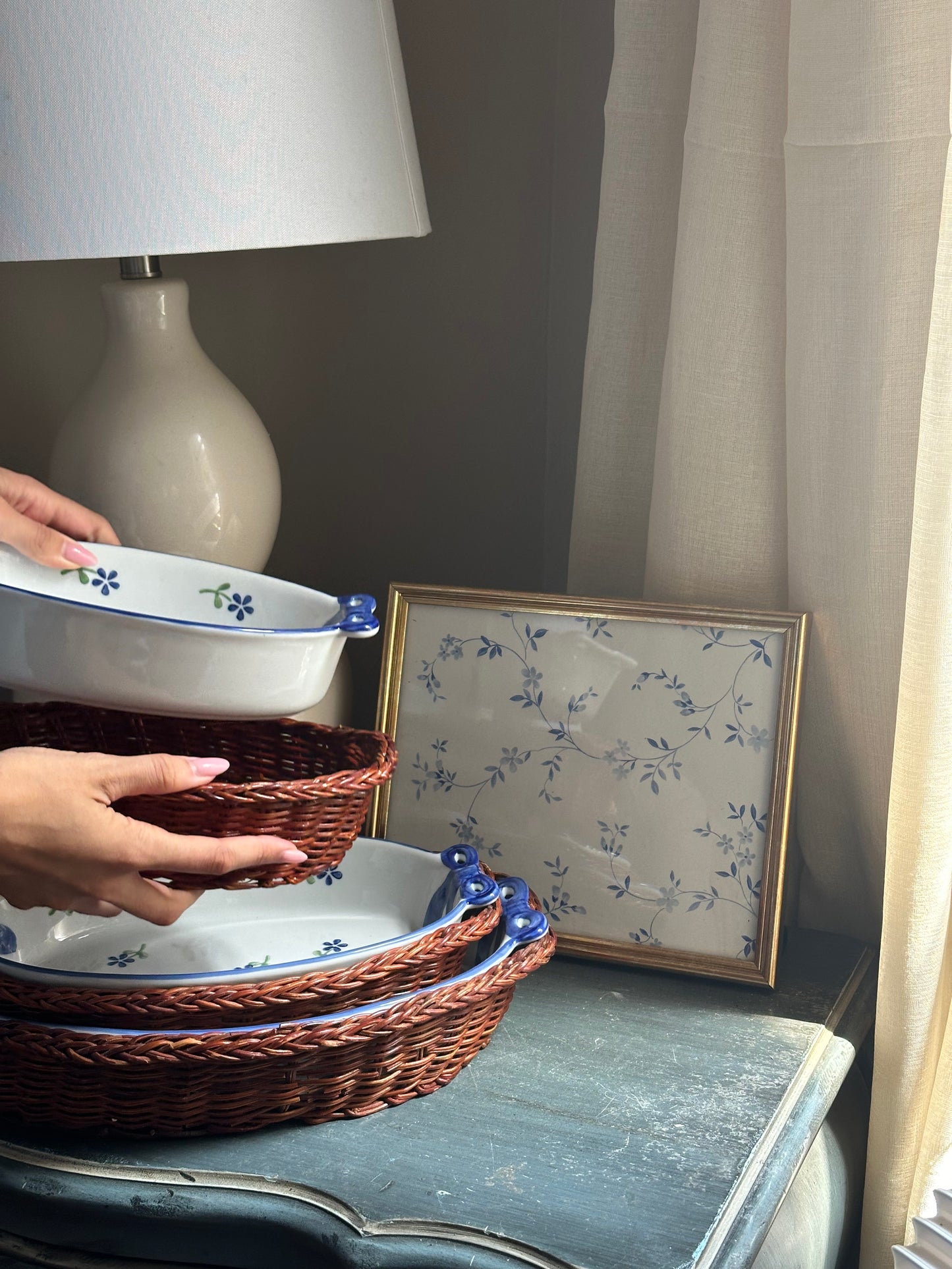 Blue Ridge Nesting Casserole Dish Set