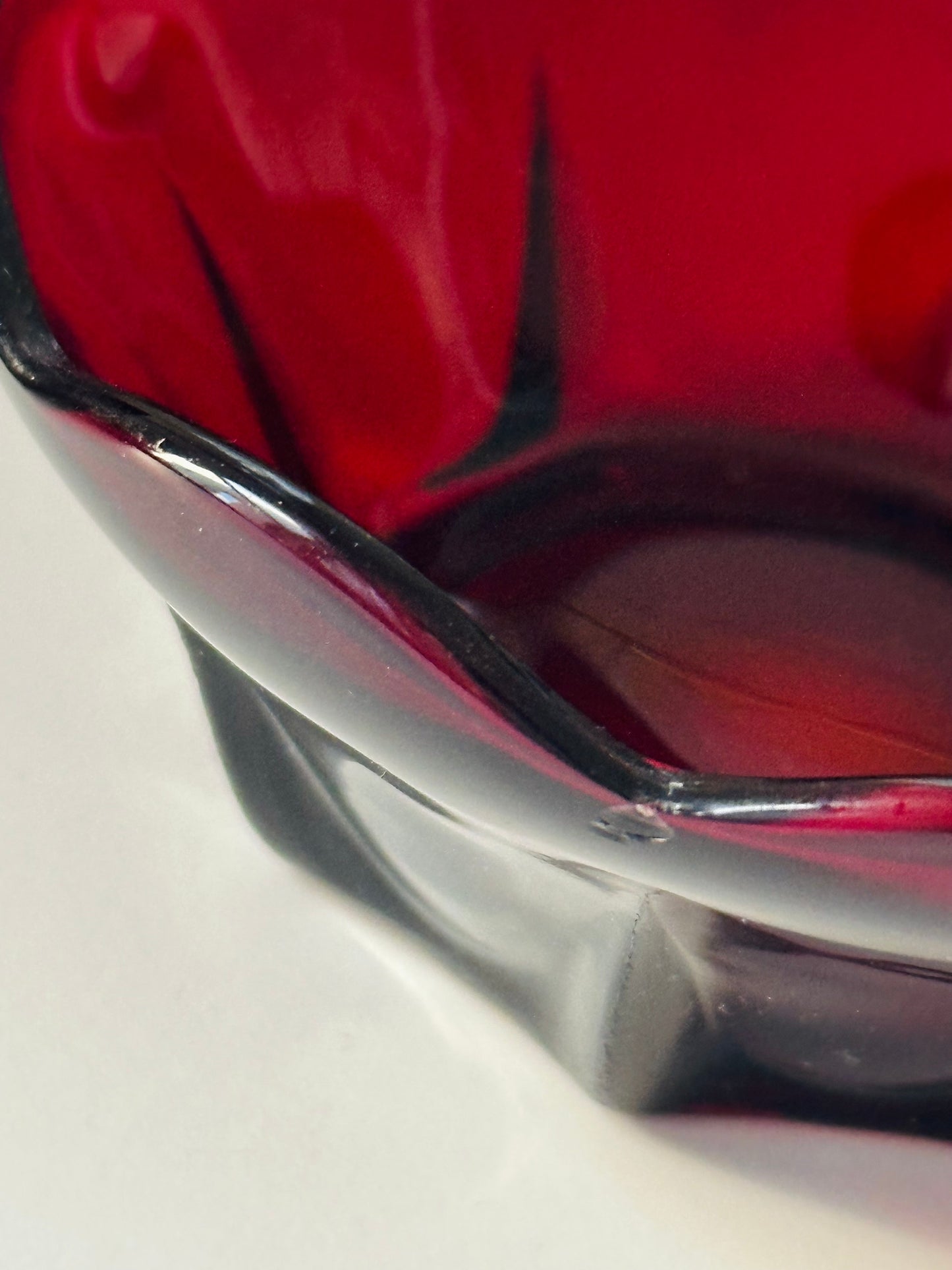 Ruby Red Dessert Bowls