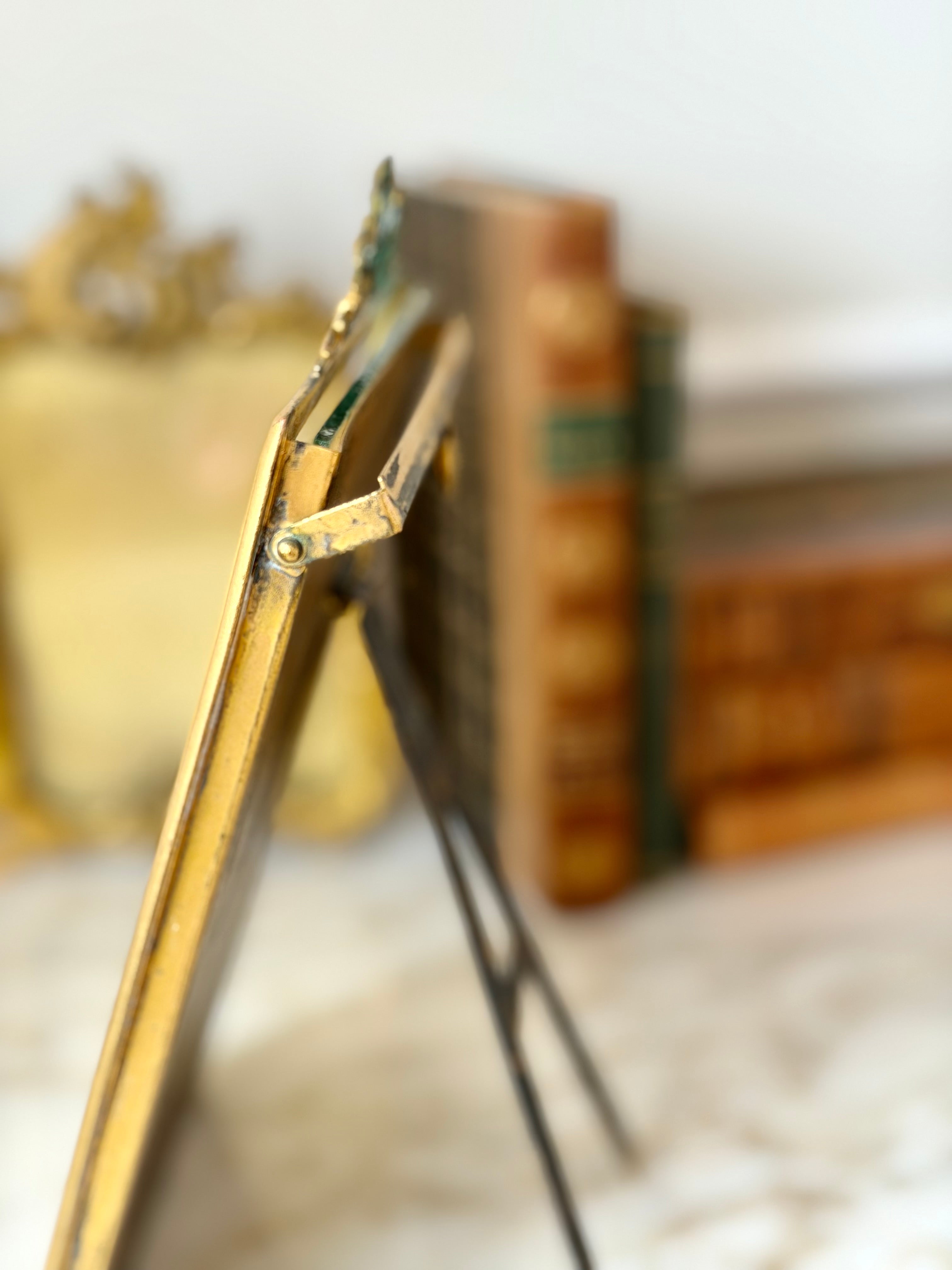 Antique Gilt Brass Frame