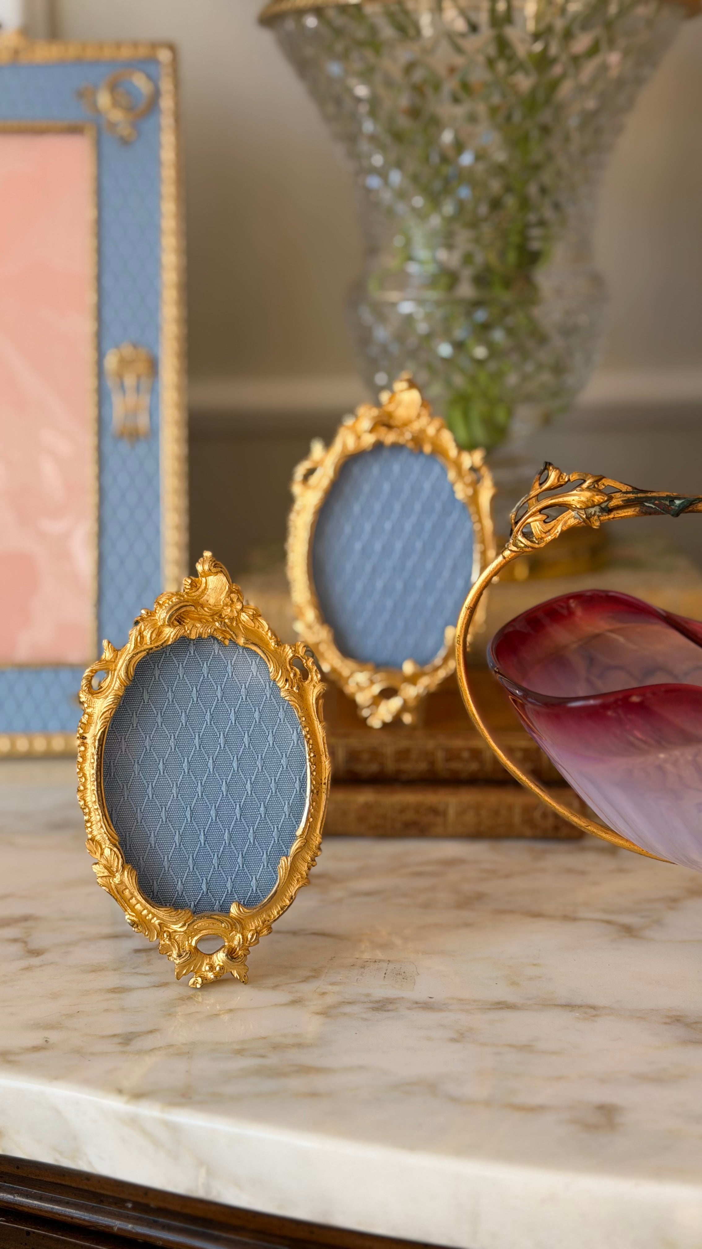Late 19th Century Bronze Doré Frame
