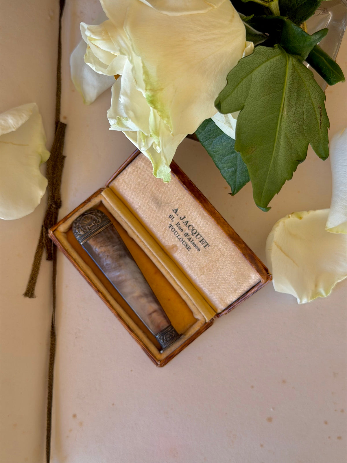 Ornate Wax Seal in Case