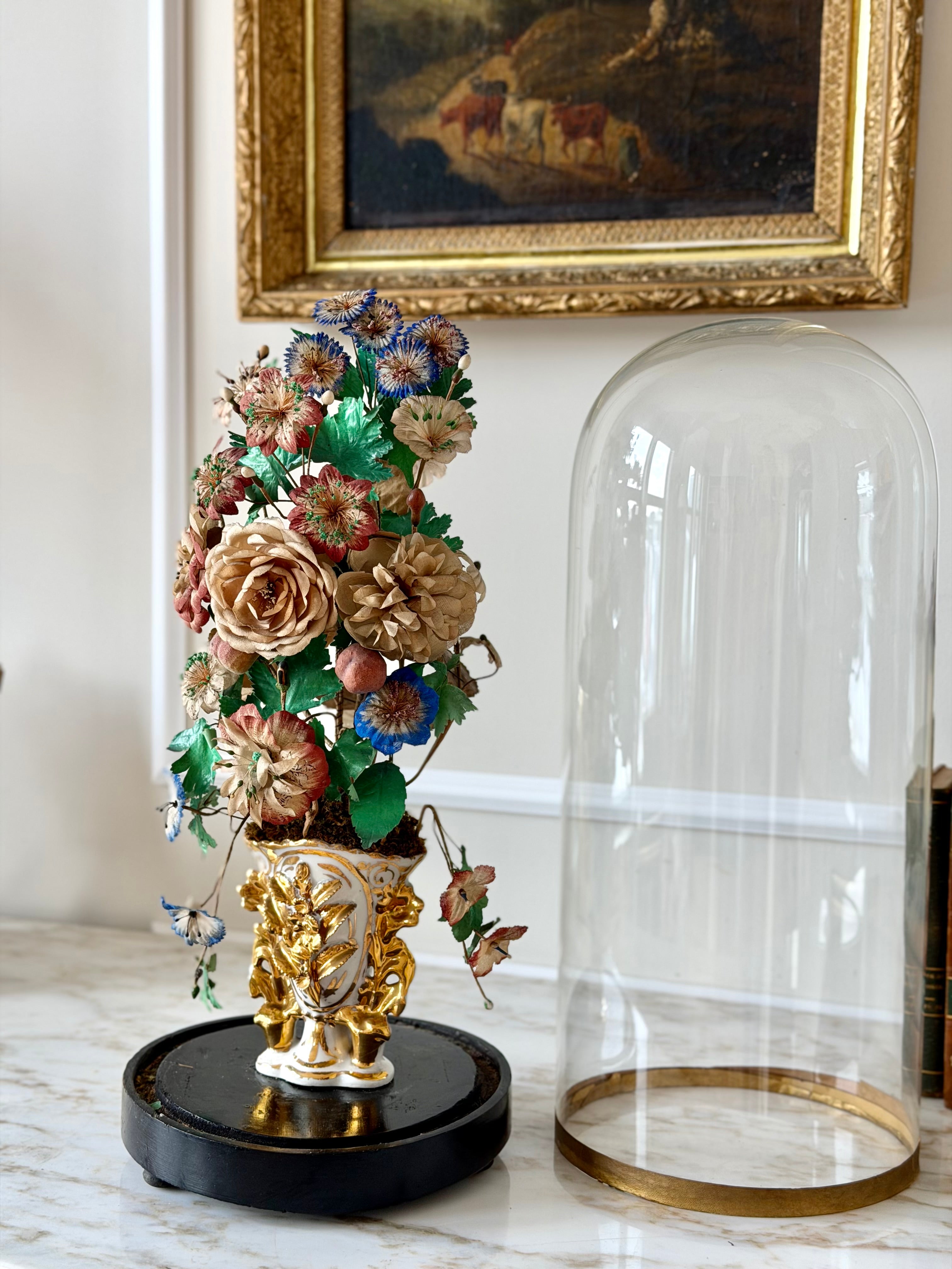 Floral globe de mariée