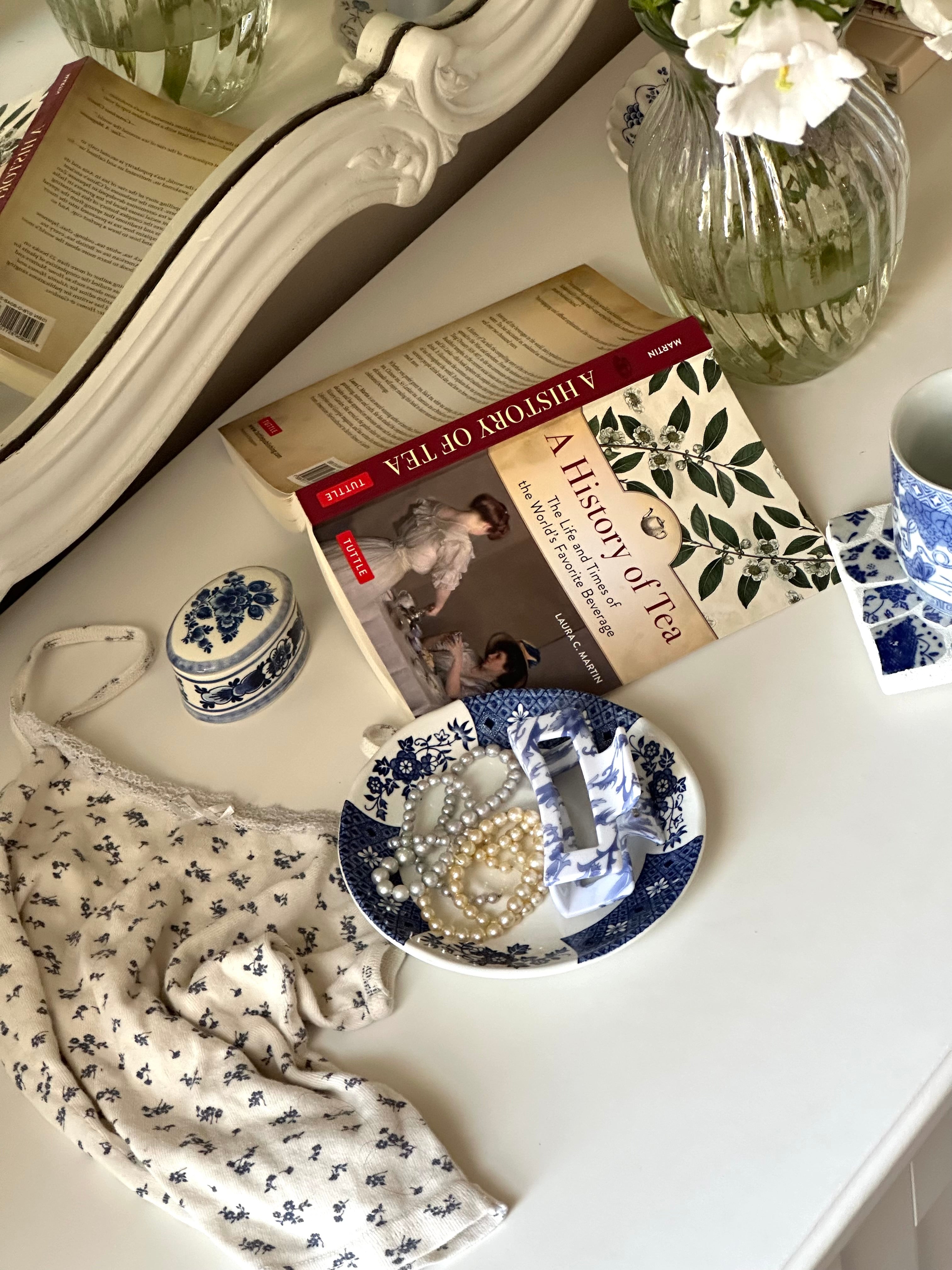 Ocean Blue Trinket Dish