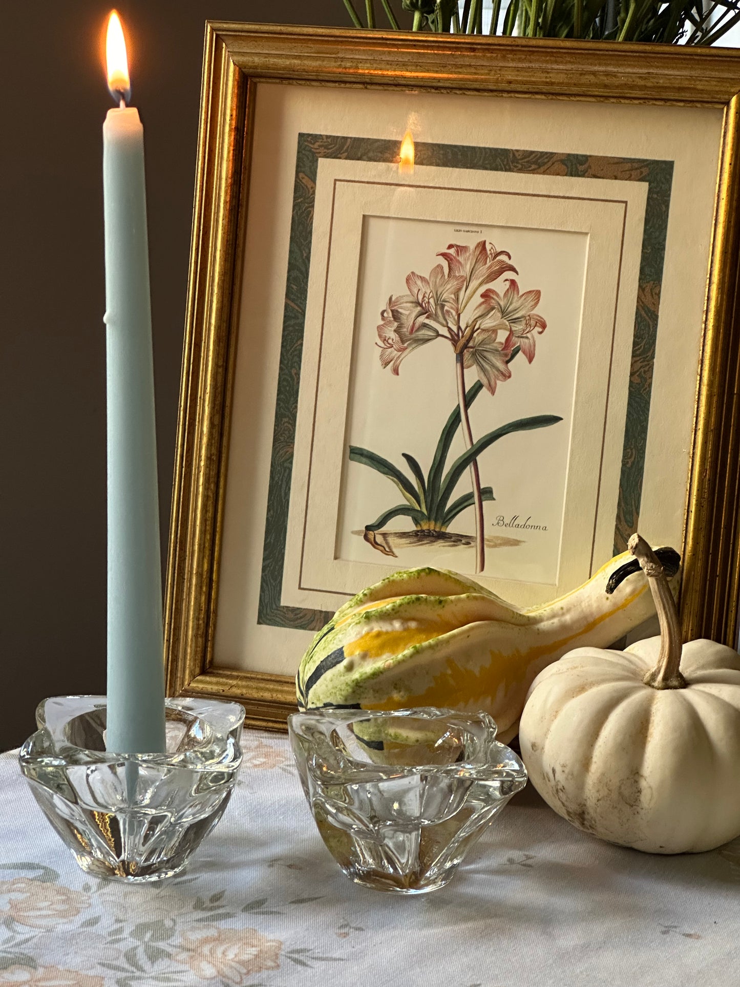 Cambridge Crystal Taper Candle Holders