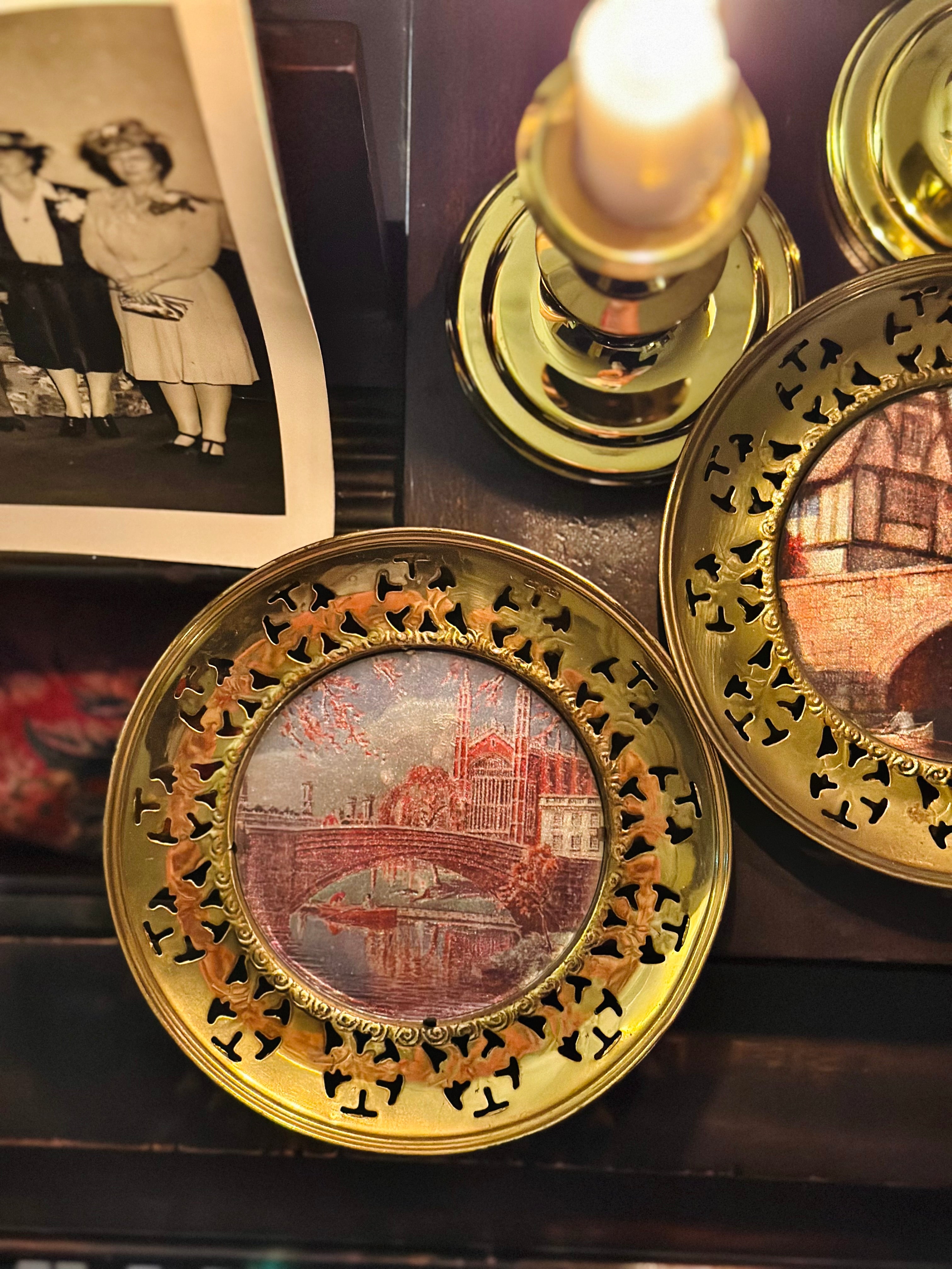 Timless Bridge Brass Wall Art