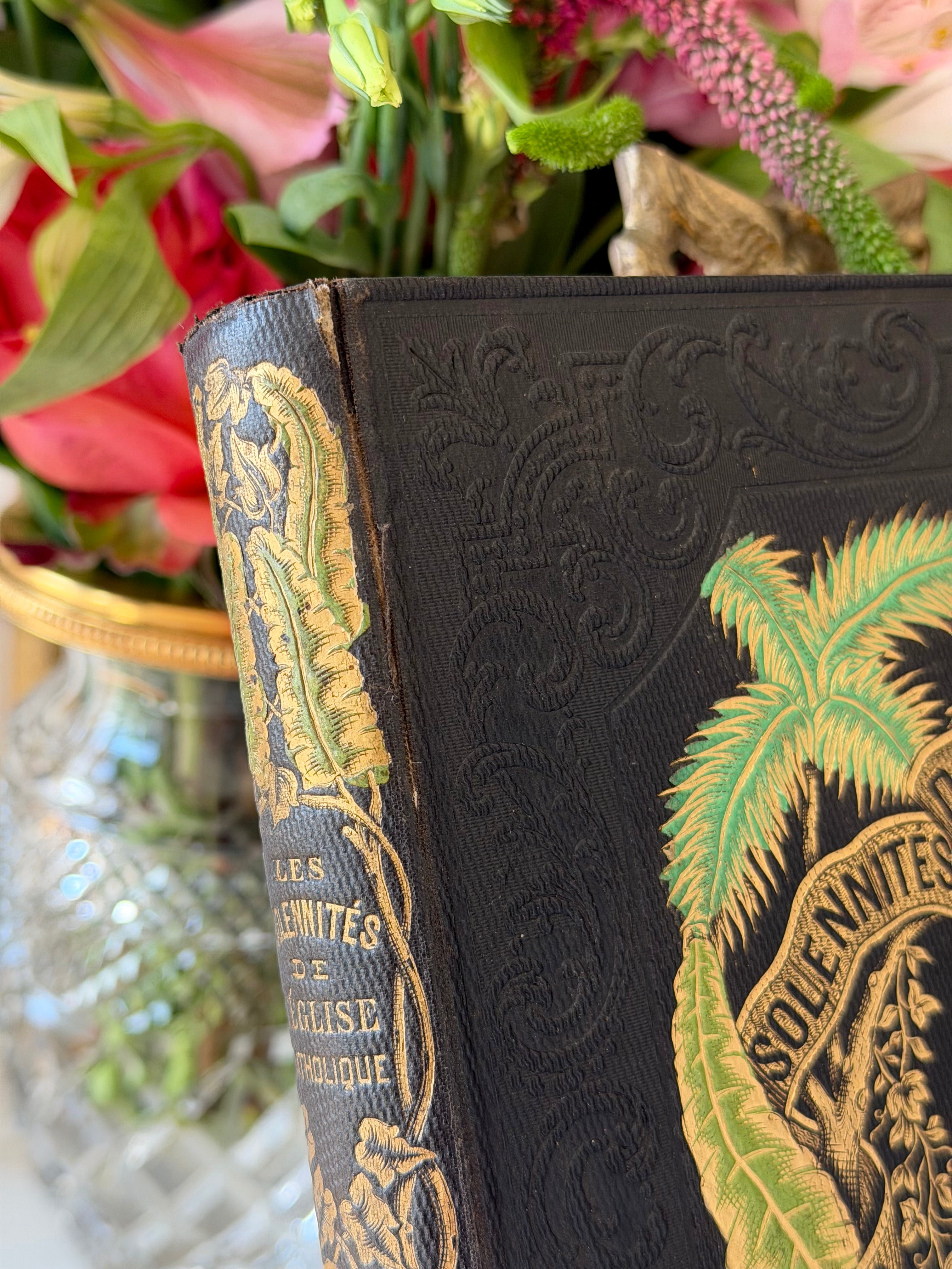 1856 French Catholic Illustrated Book, Les Solennités de l’Église Catholique
