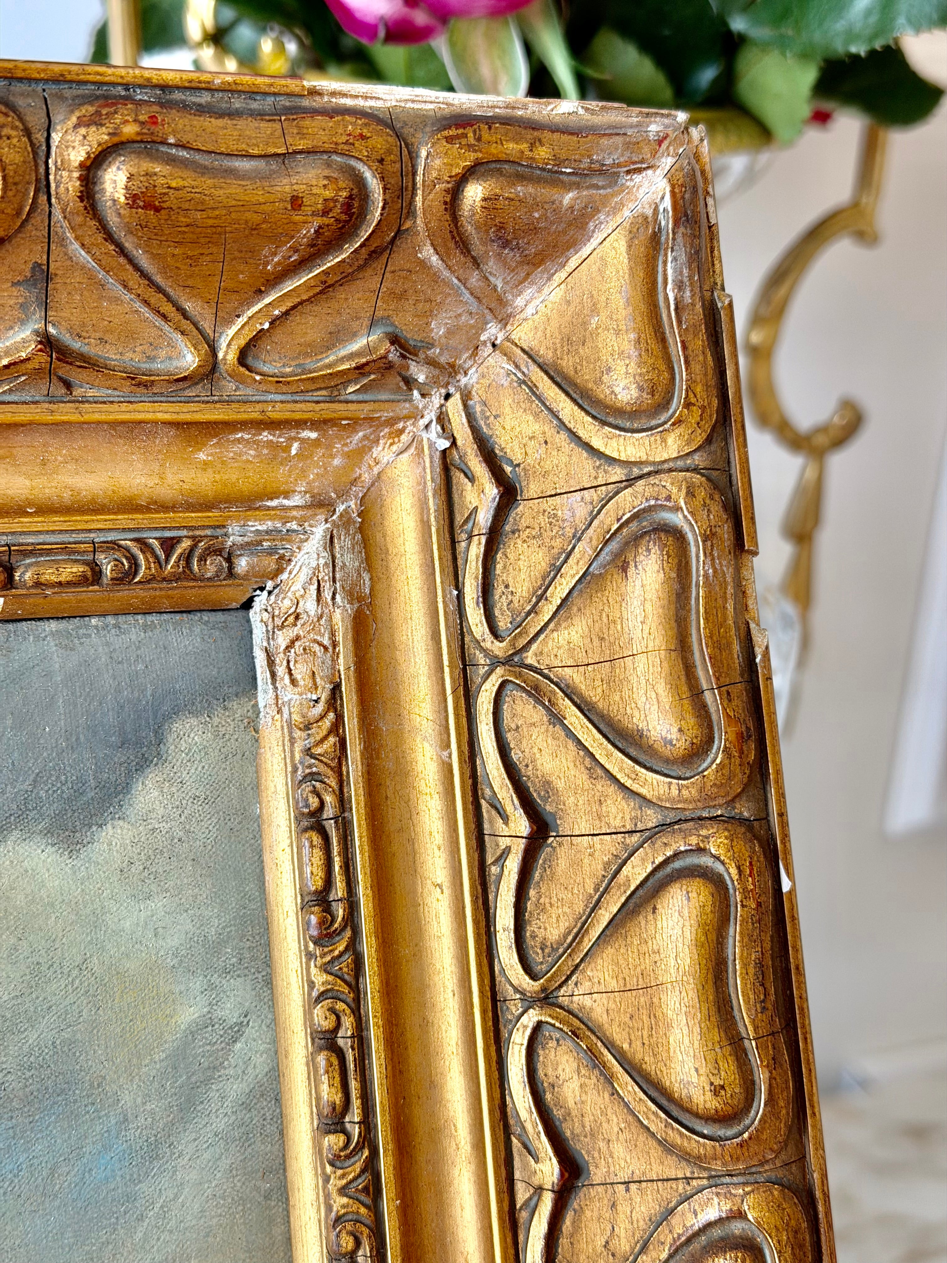 Late 19th Century Neoclassical Figural Oil Painting