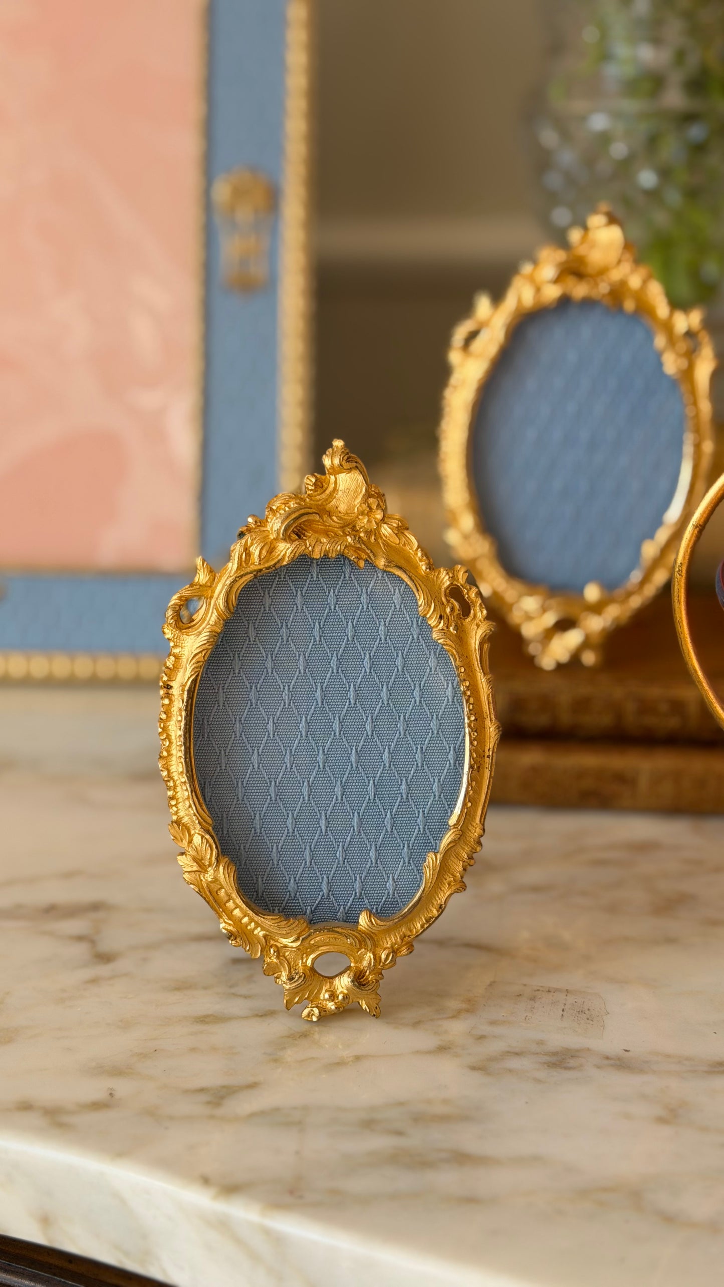 Late 19th Century Bronze Doré Frame