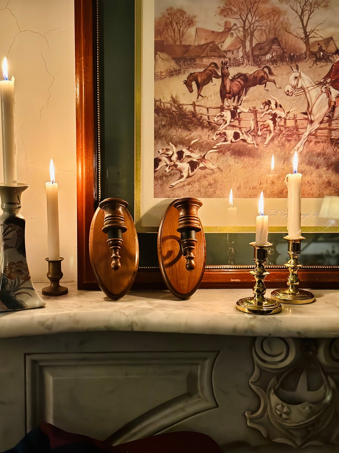 Old World Candle Sconces