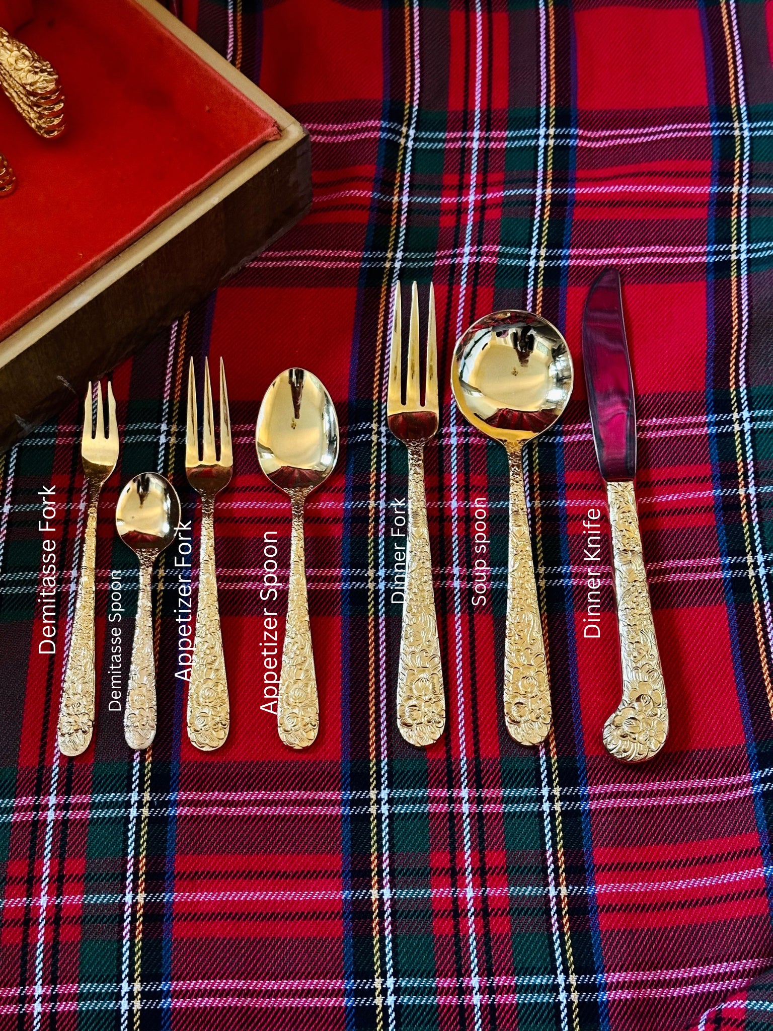 Golden Range Appetizer Spoons