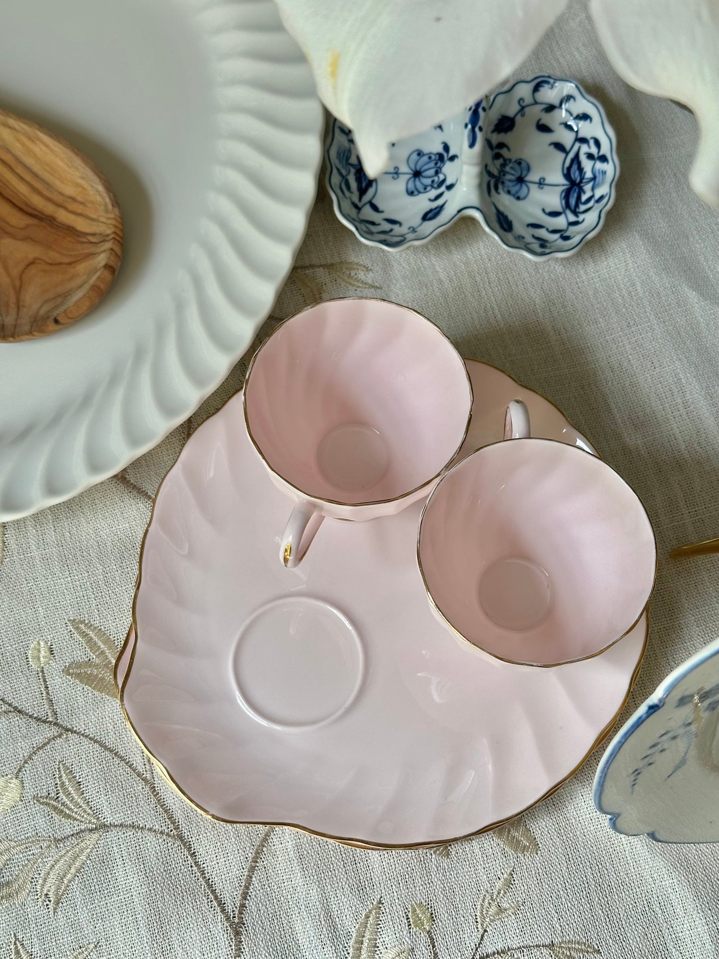 Blush Shell Snack Set