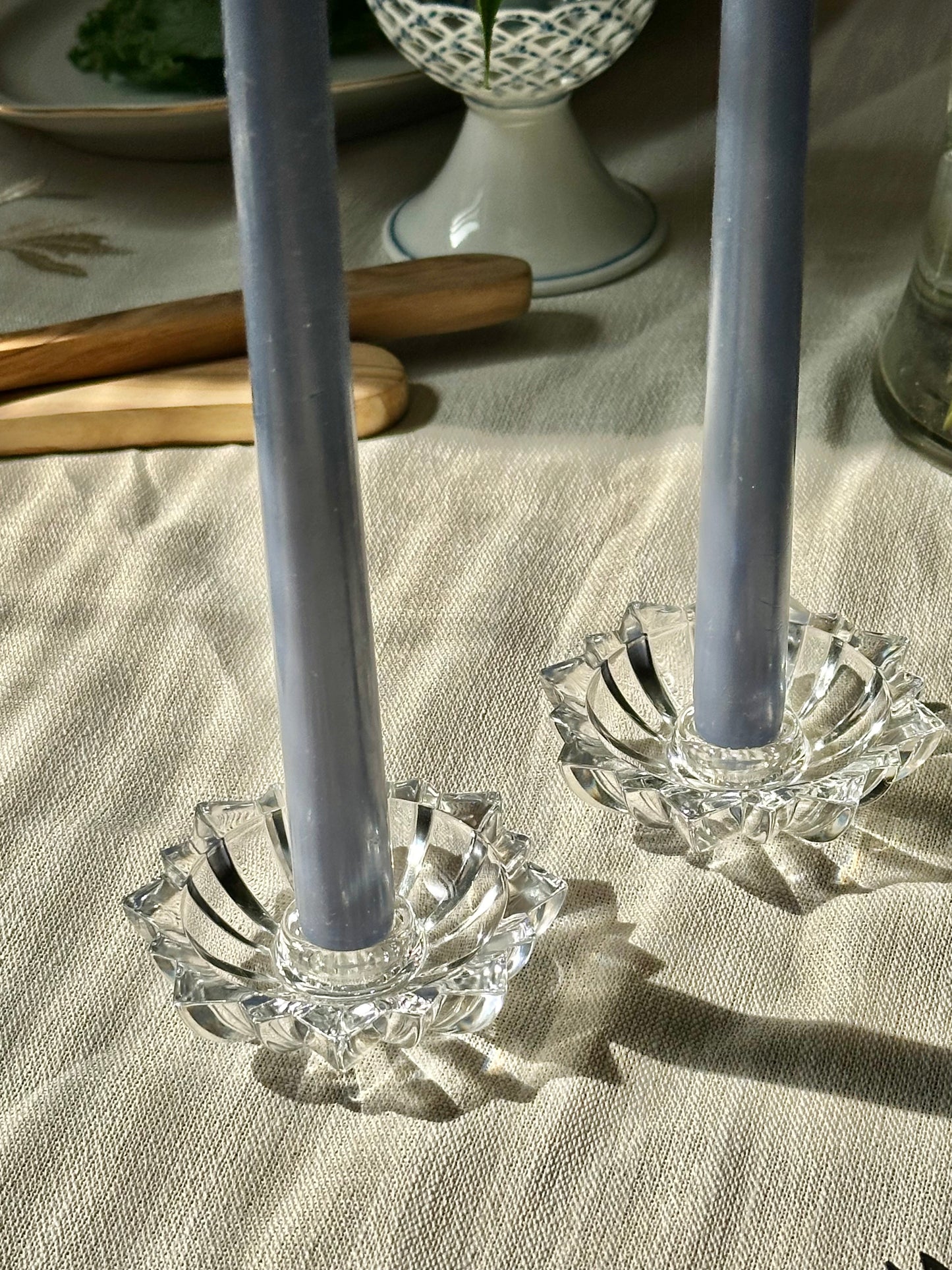 Crystal Candlesticks