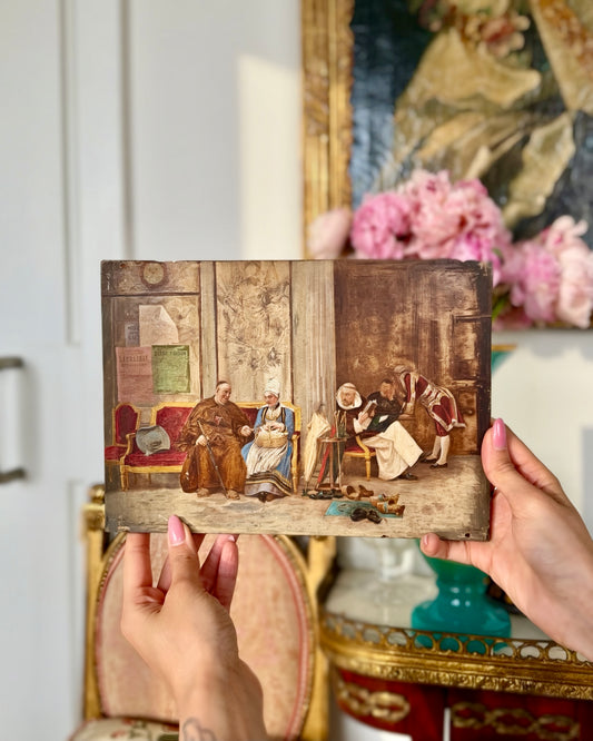 19th Century French Interior Genre Scene