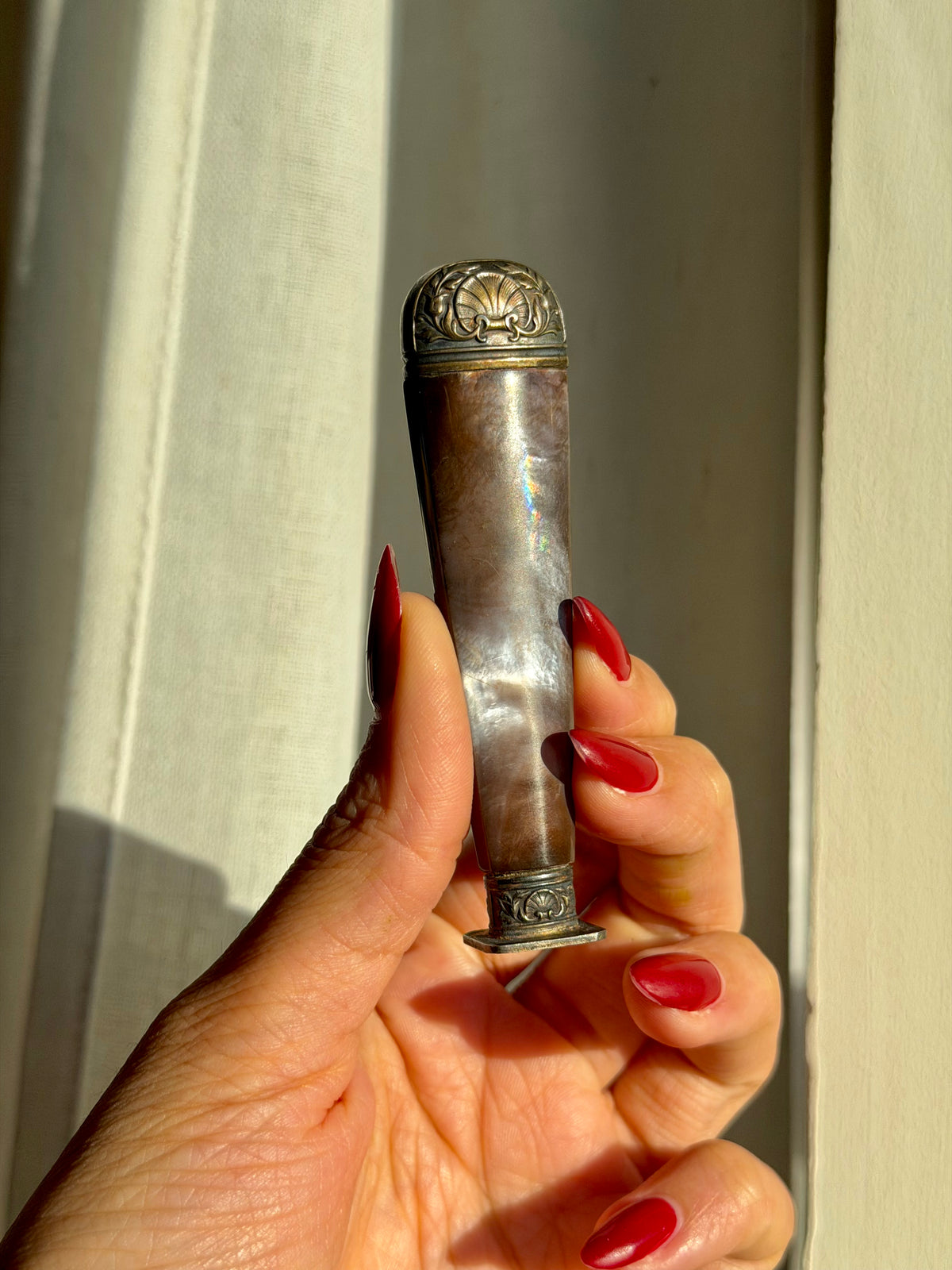 Ornate Wax Seal in Case