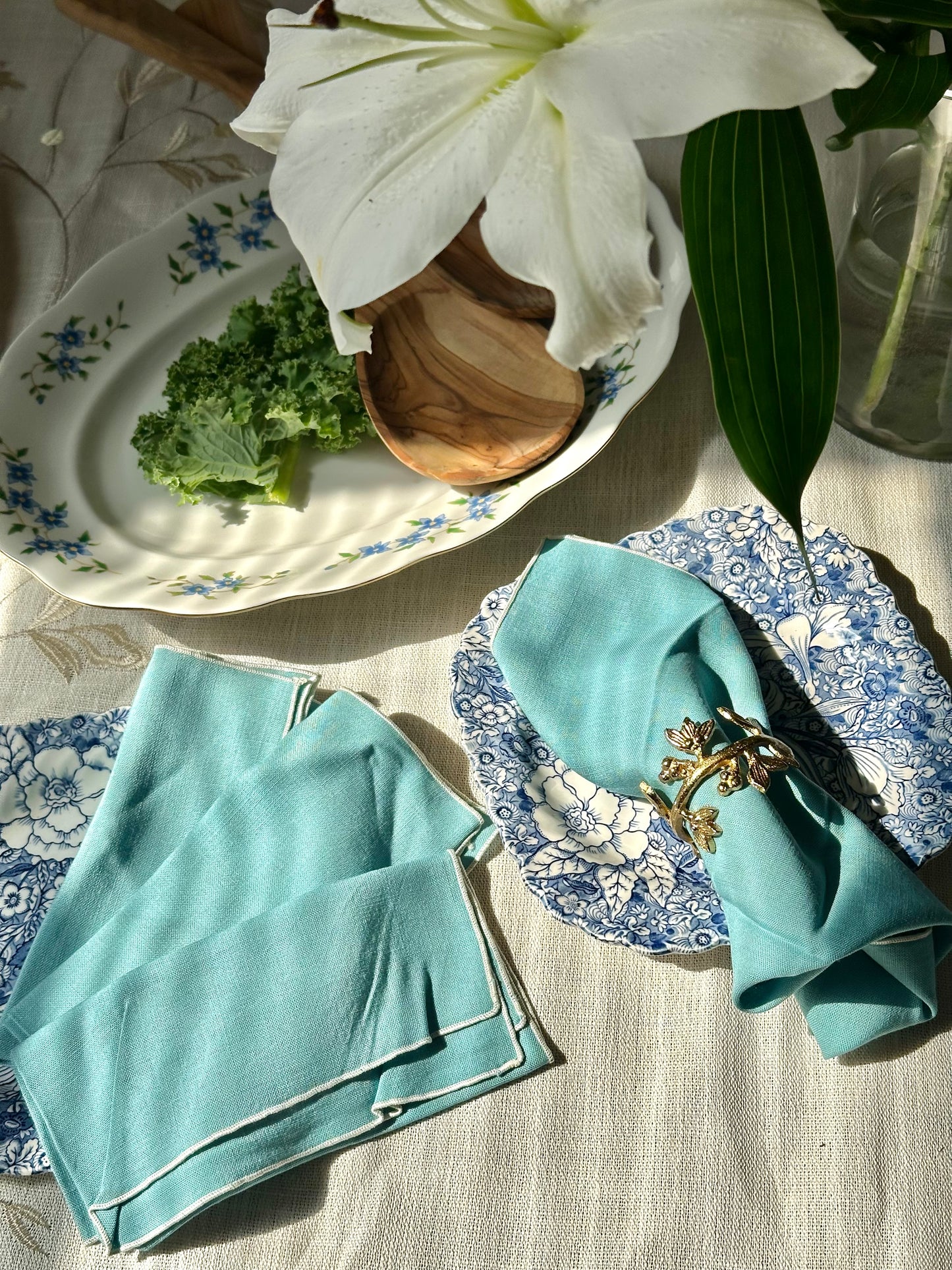 Seafoam Linens Set of 4