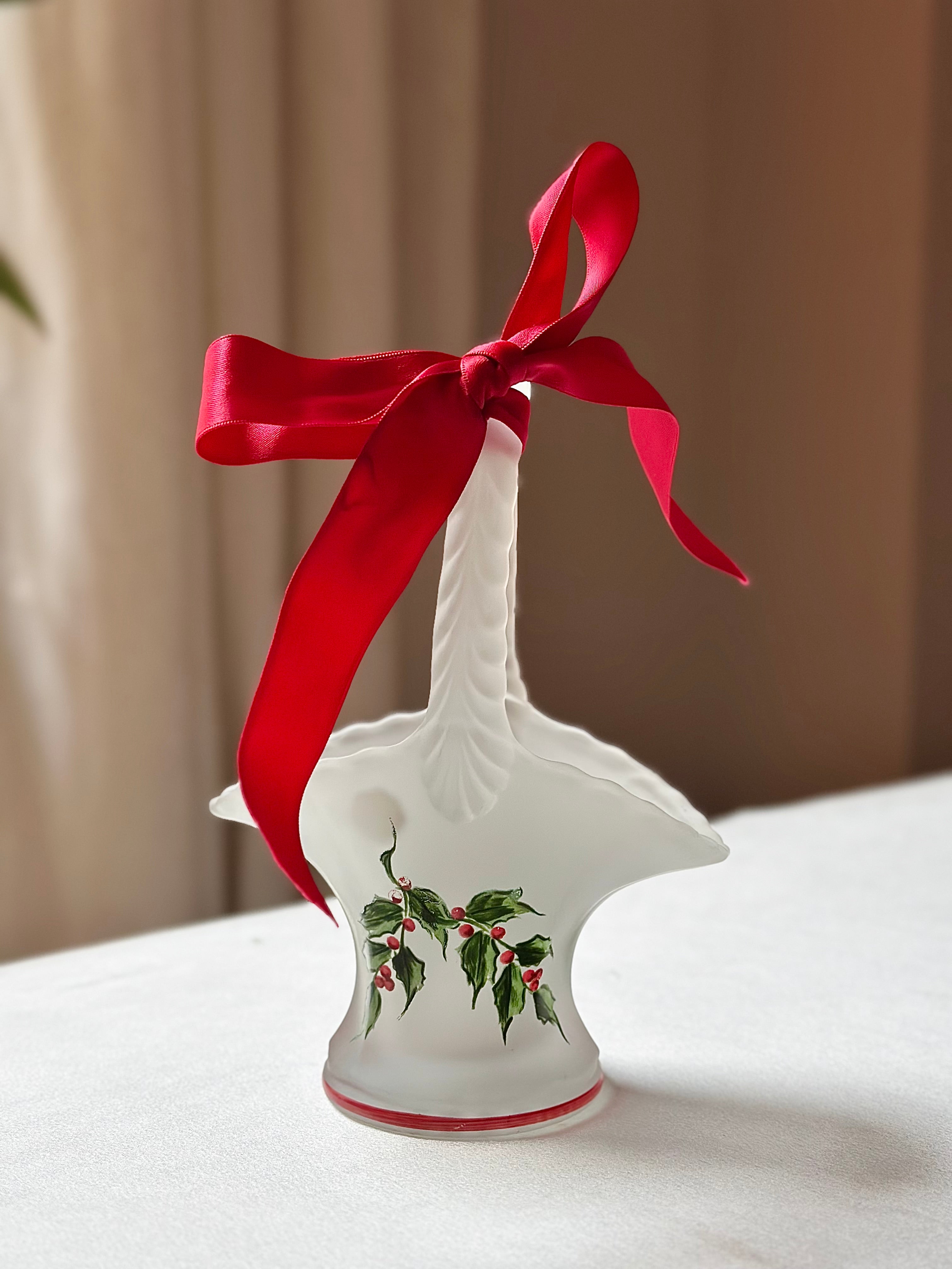 Westmoreland Frosted Mini Basket