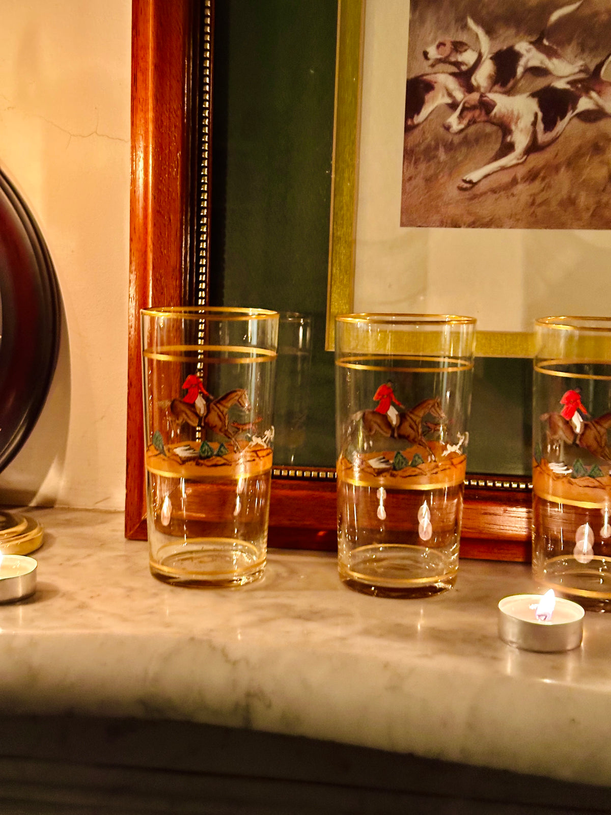 Equestrian Elegance Highball Glasses