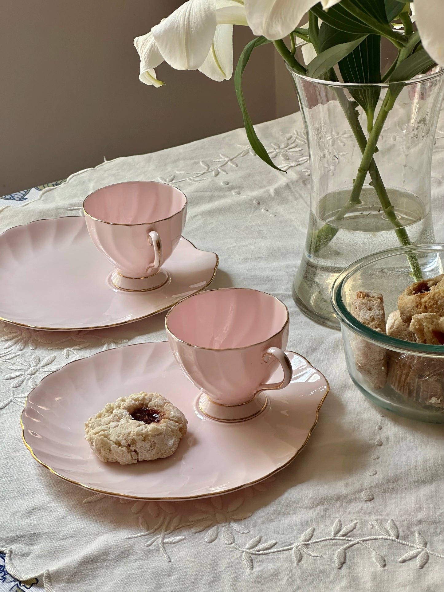 Blush Shell Snack Set