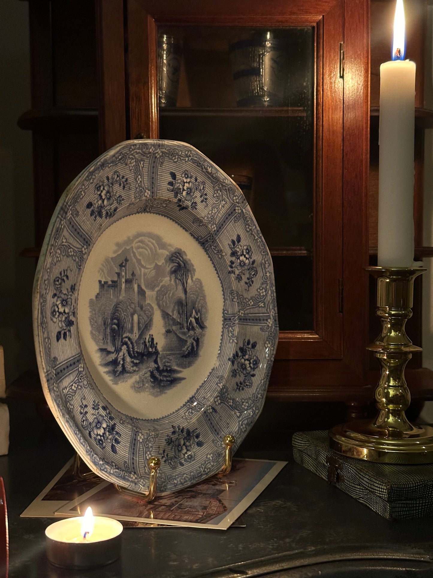 Blue Willow Plate