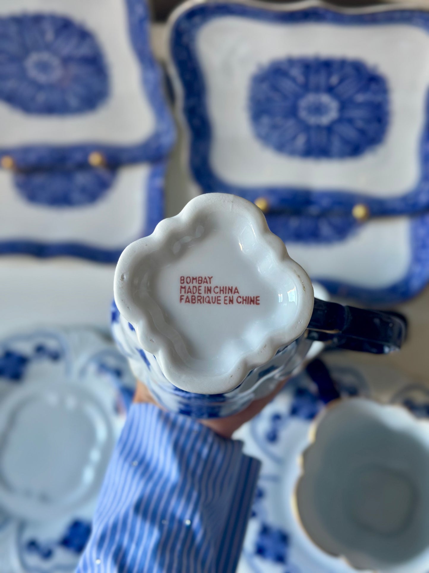 Bombay China Tea Set