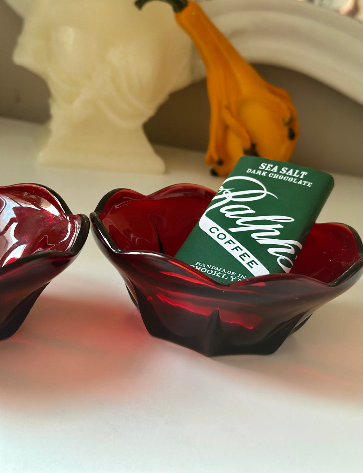 Ruby Red Dessert Bowls