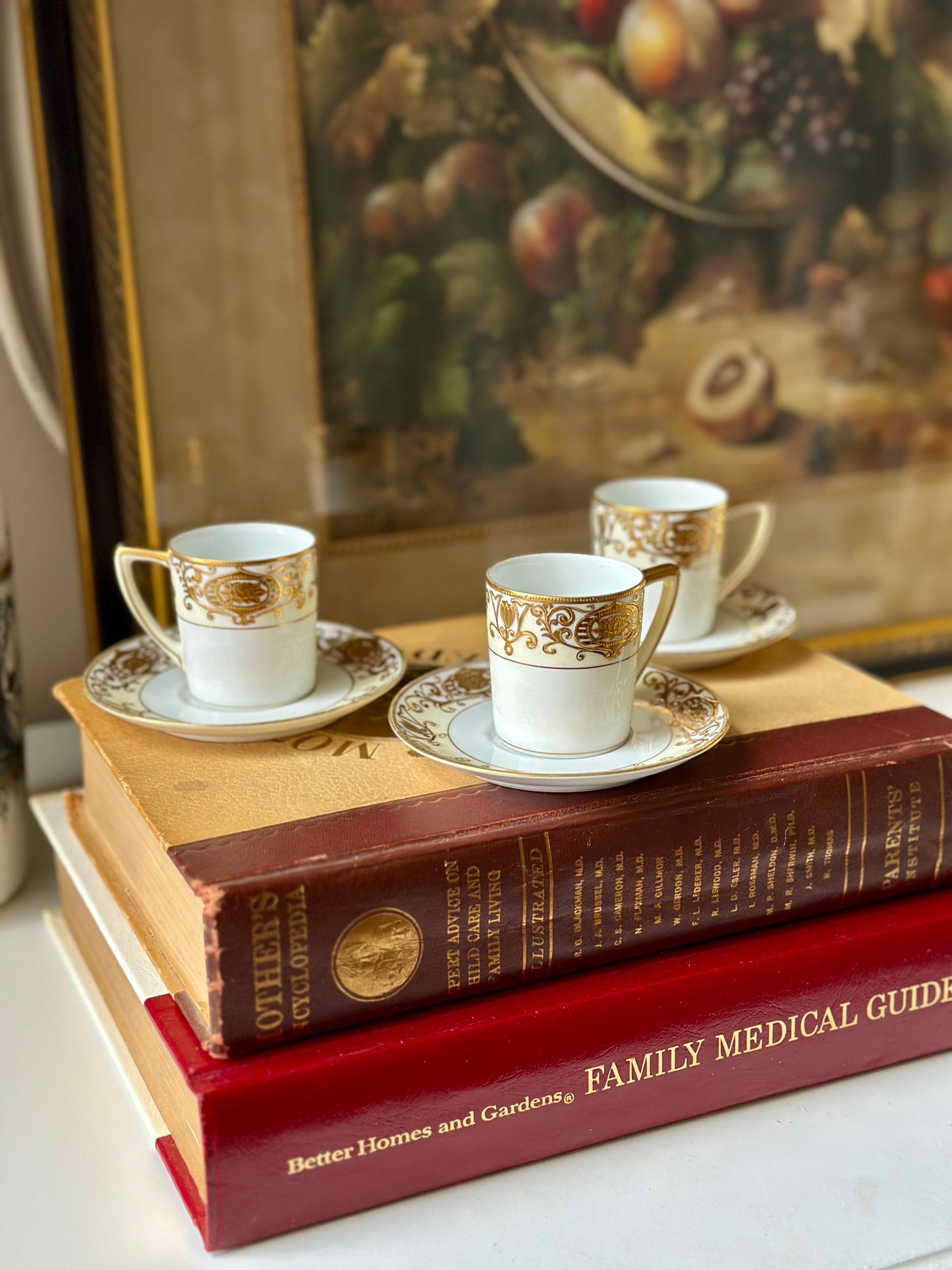 Noritake Gilt Espresso Set