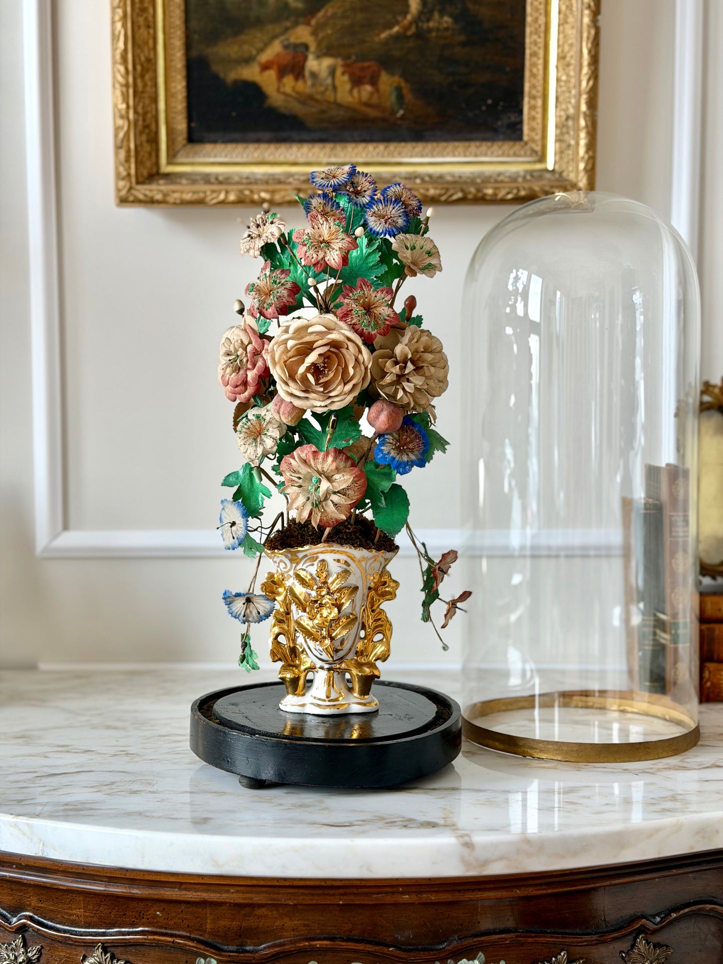 Floral globe de mariée