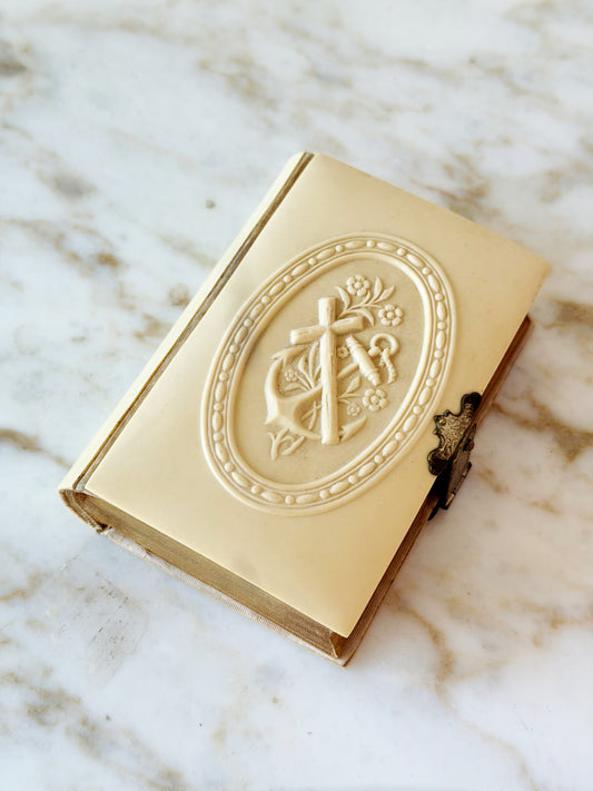 19th Century Mini French Devotional Book
