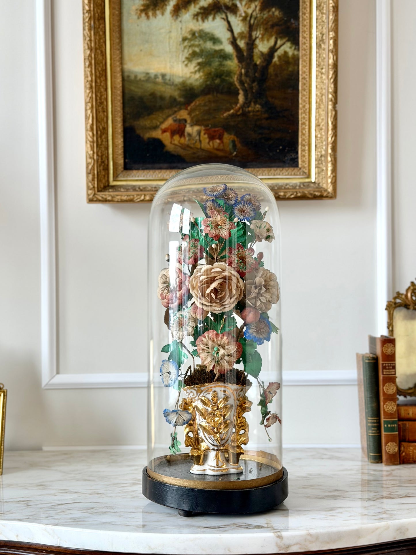 Floral globe de mariée