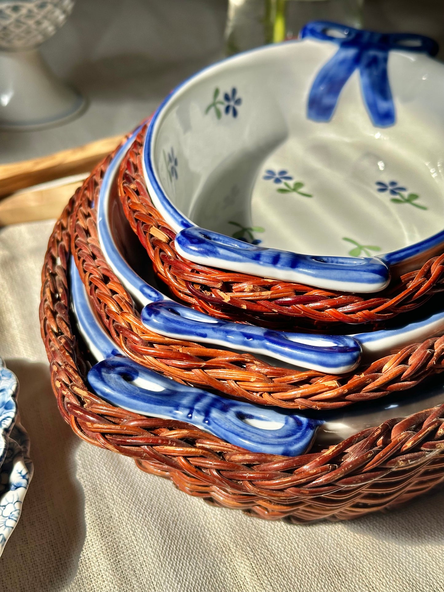 Blue Ridge Nesting Casserole Dish Set