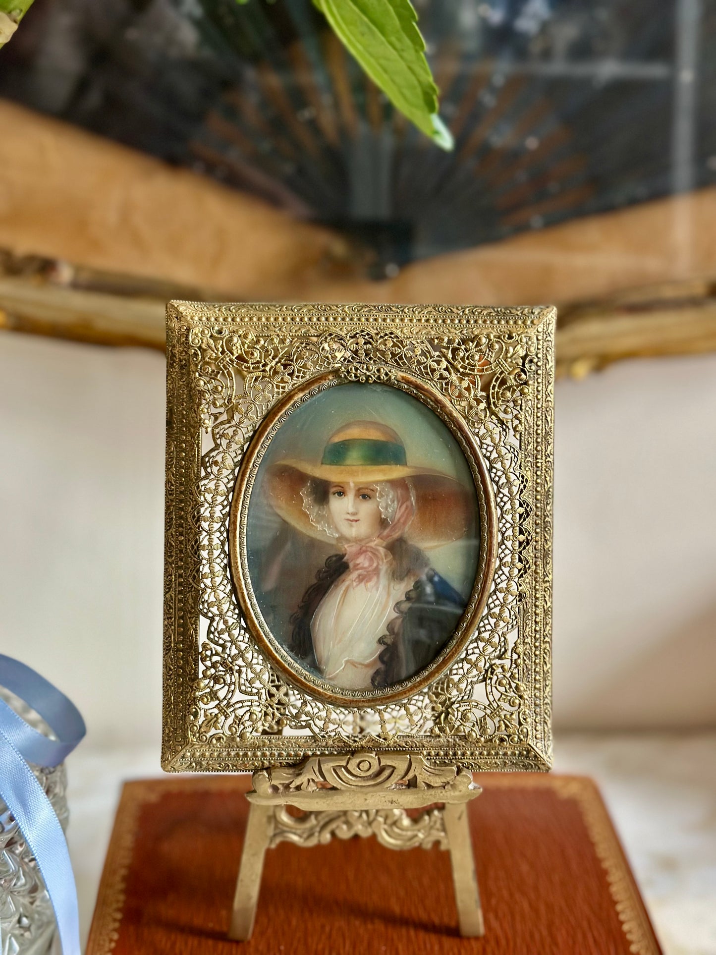 Madame Touliere Hand-painted Miniature