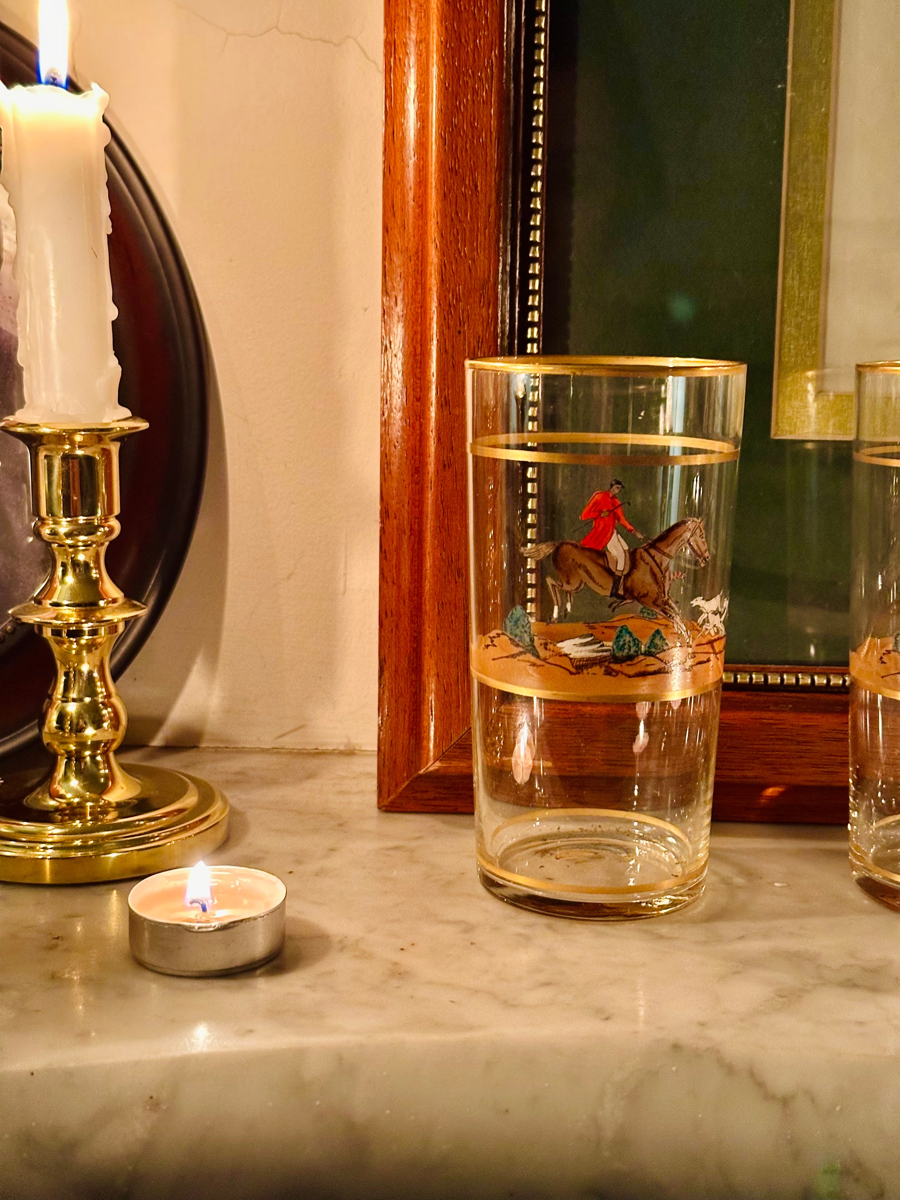 Equestrian Elegance Highball Glasses