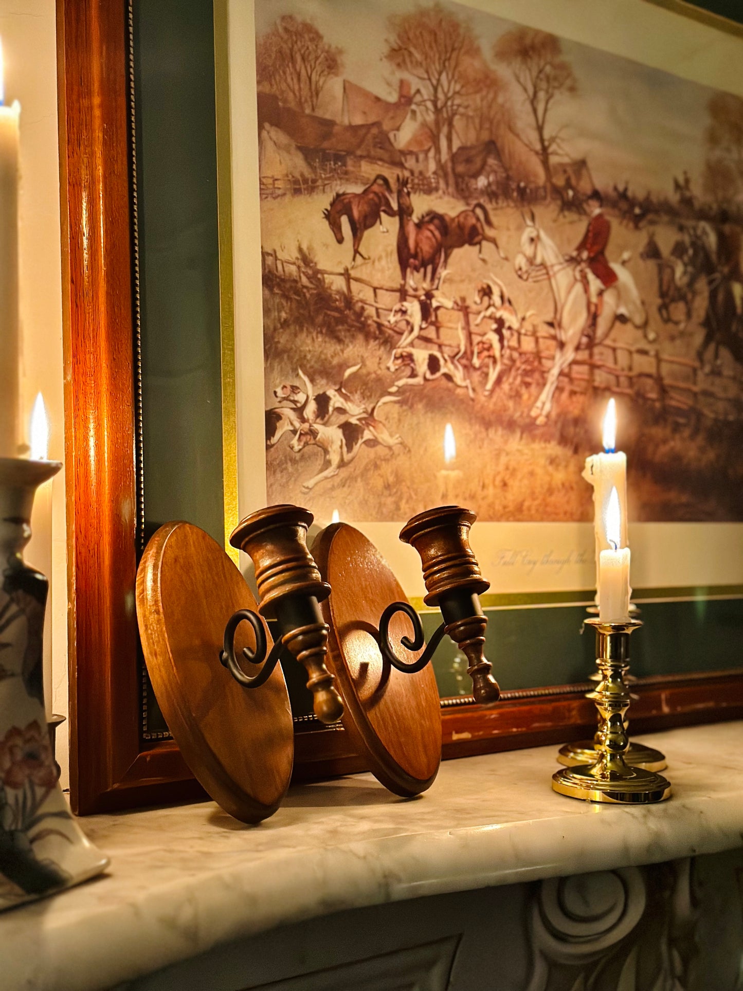 Old World Candle Sconces