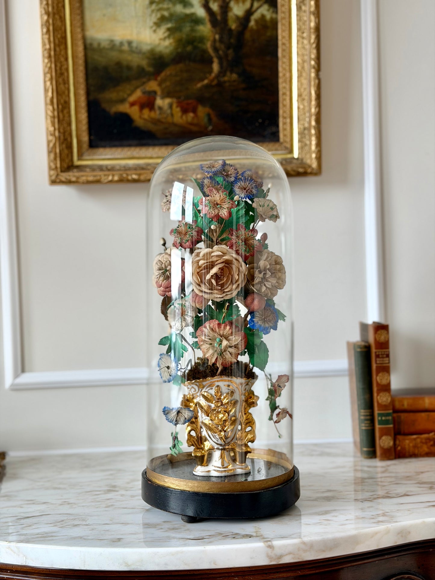 Floral globe de mariée