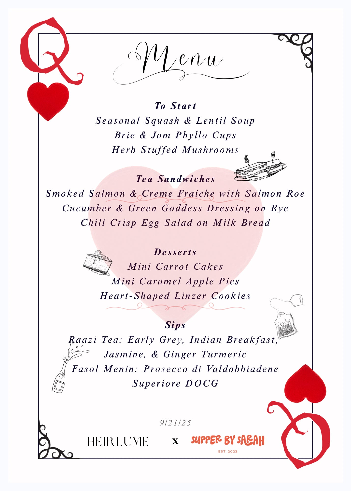 Afternoon Tea | September 21st