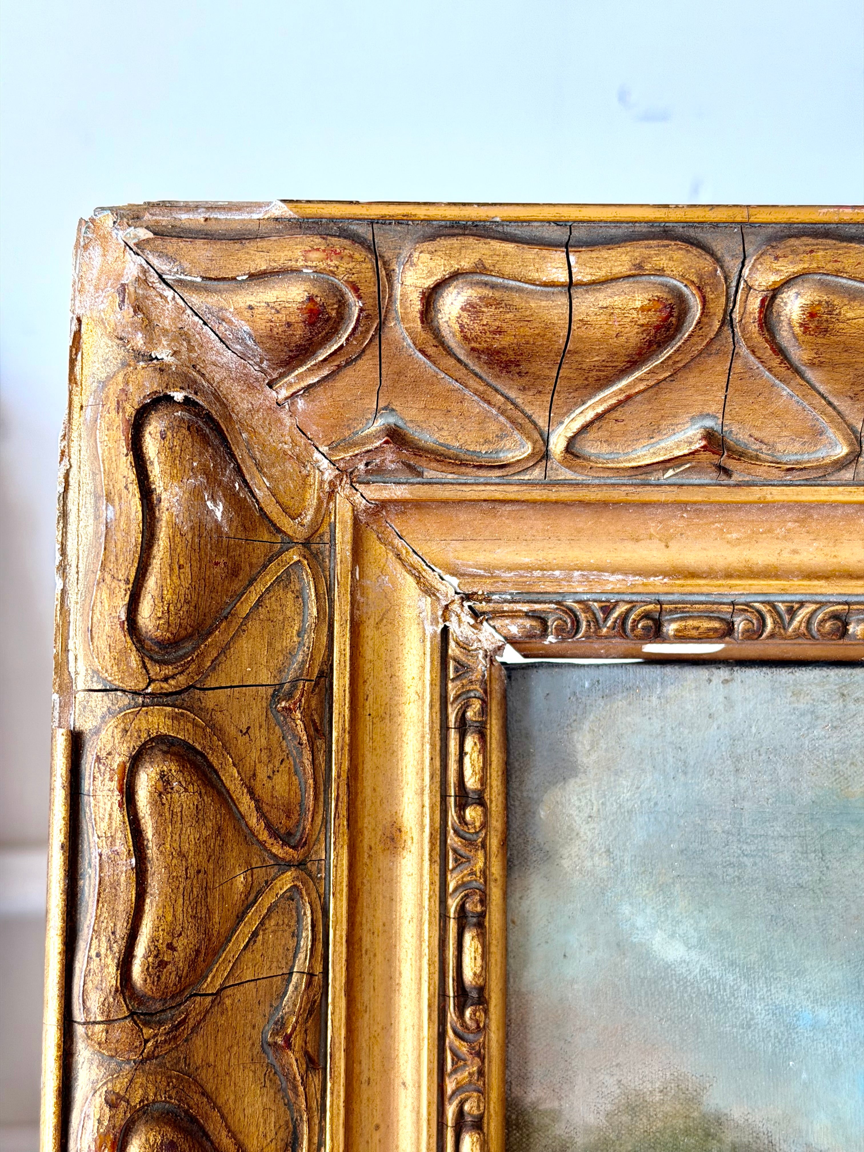 Late 19th Century Neoclassical Figural Oil Painting