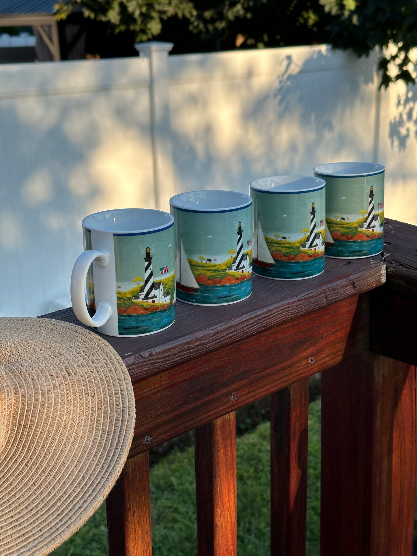 Lighthouse View Mugs