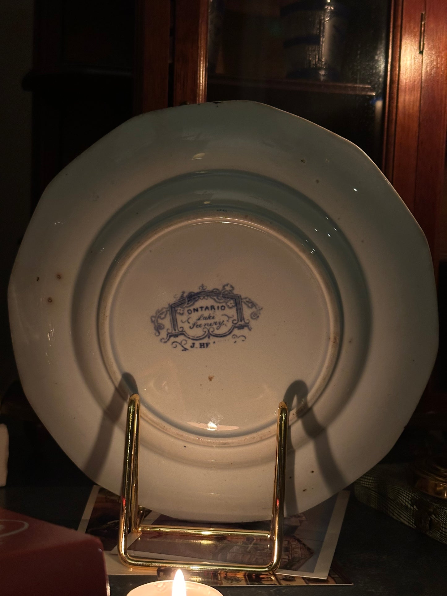 Blue Willow Plate