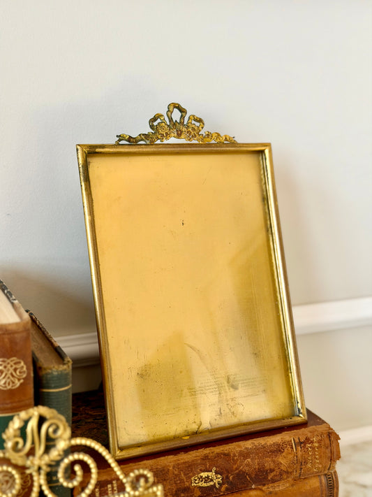 Antique Gilt Brass Frame
