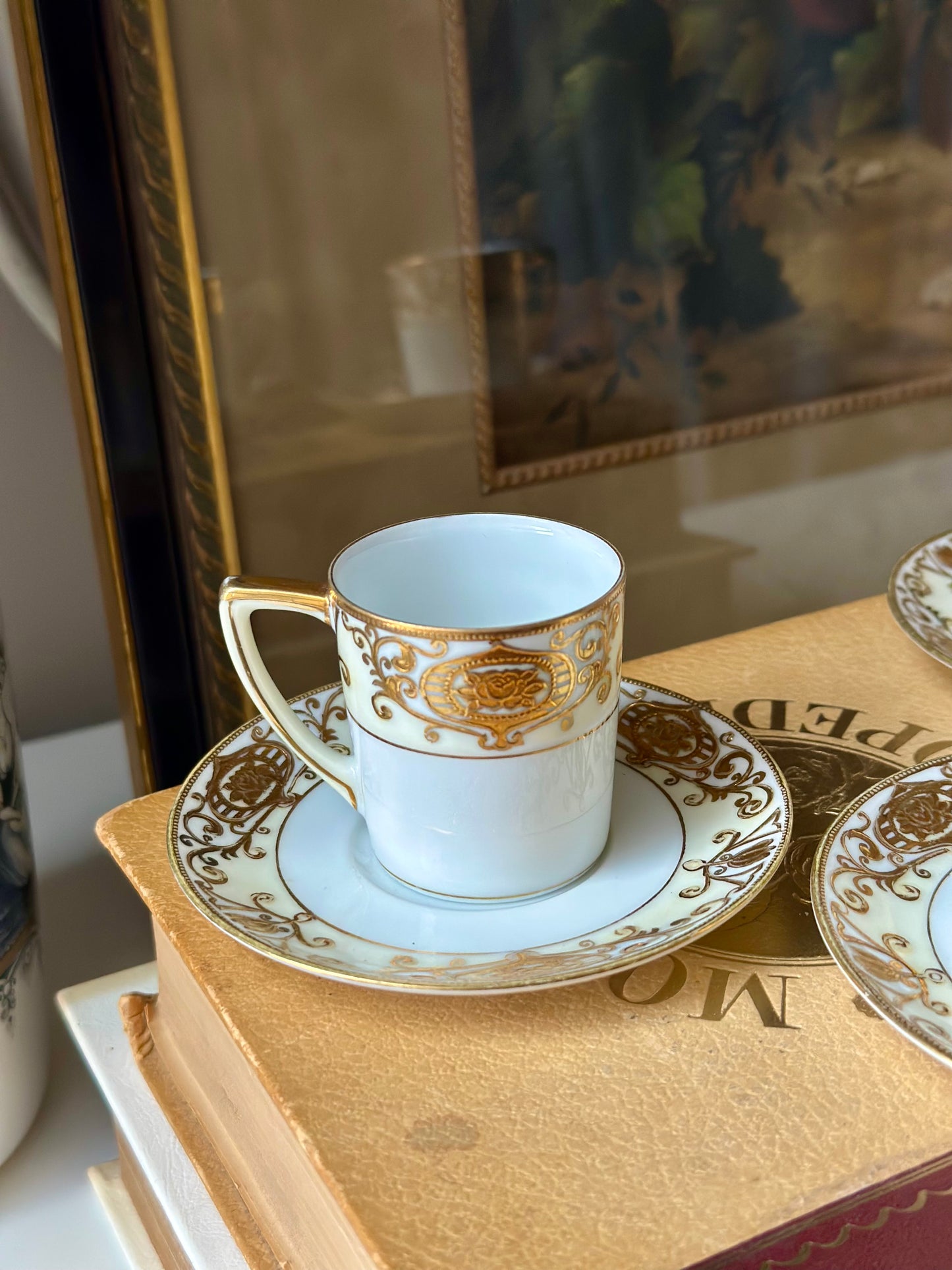 Noritake Gilt Espresso Set