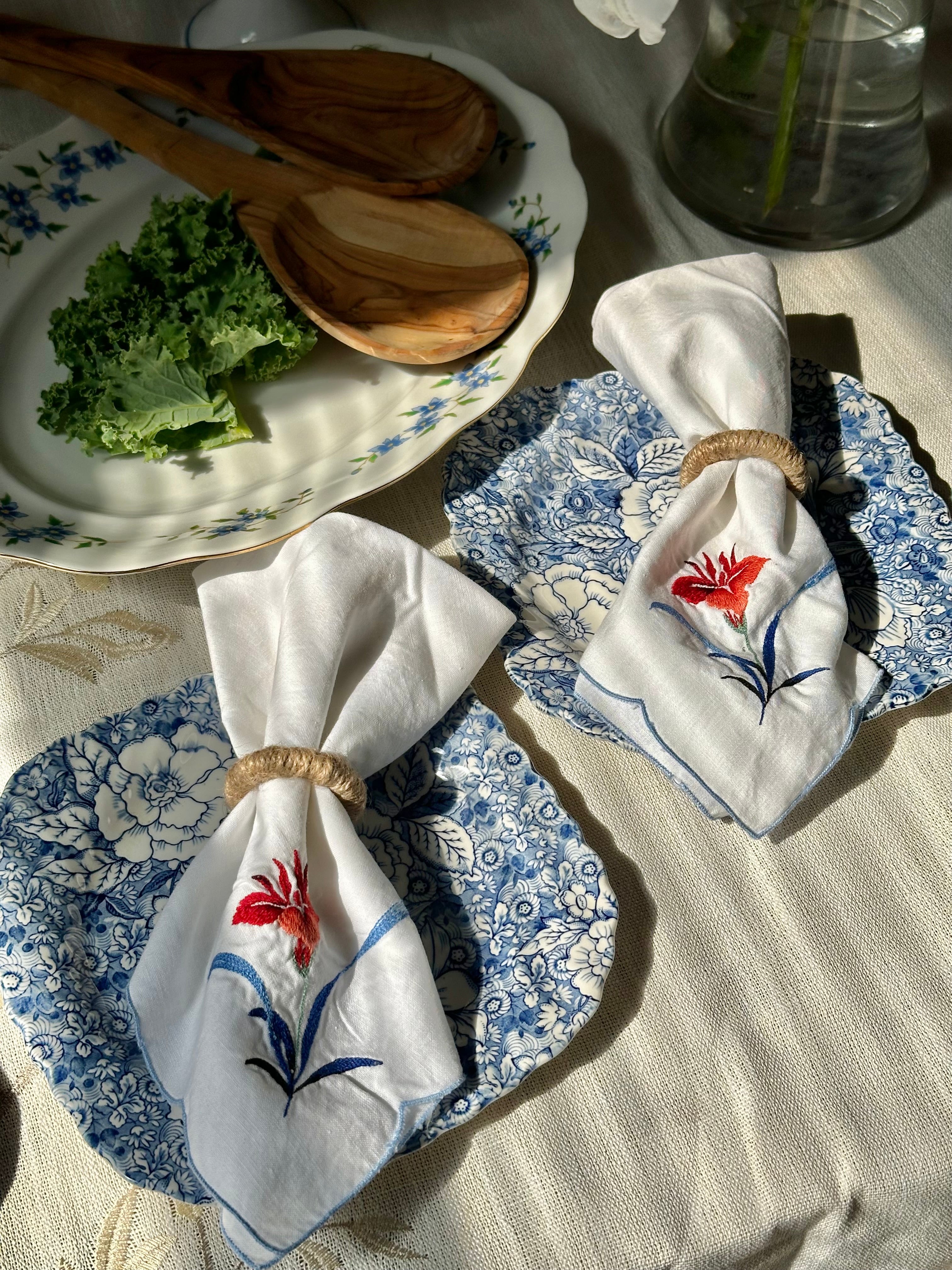 Soft Shoreline Linens Set of 4
