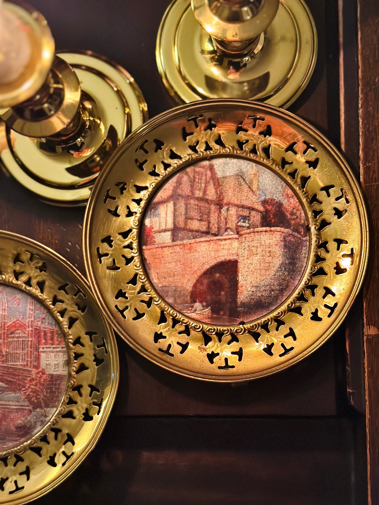 Village Harmony Brass Wall Art