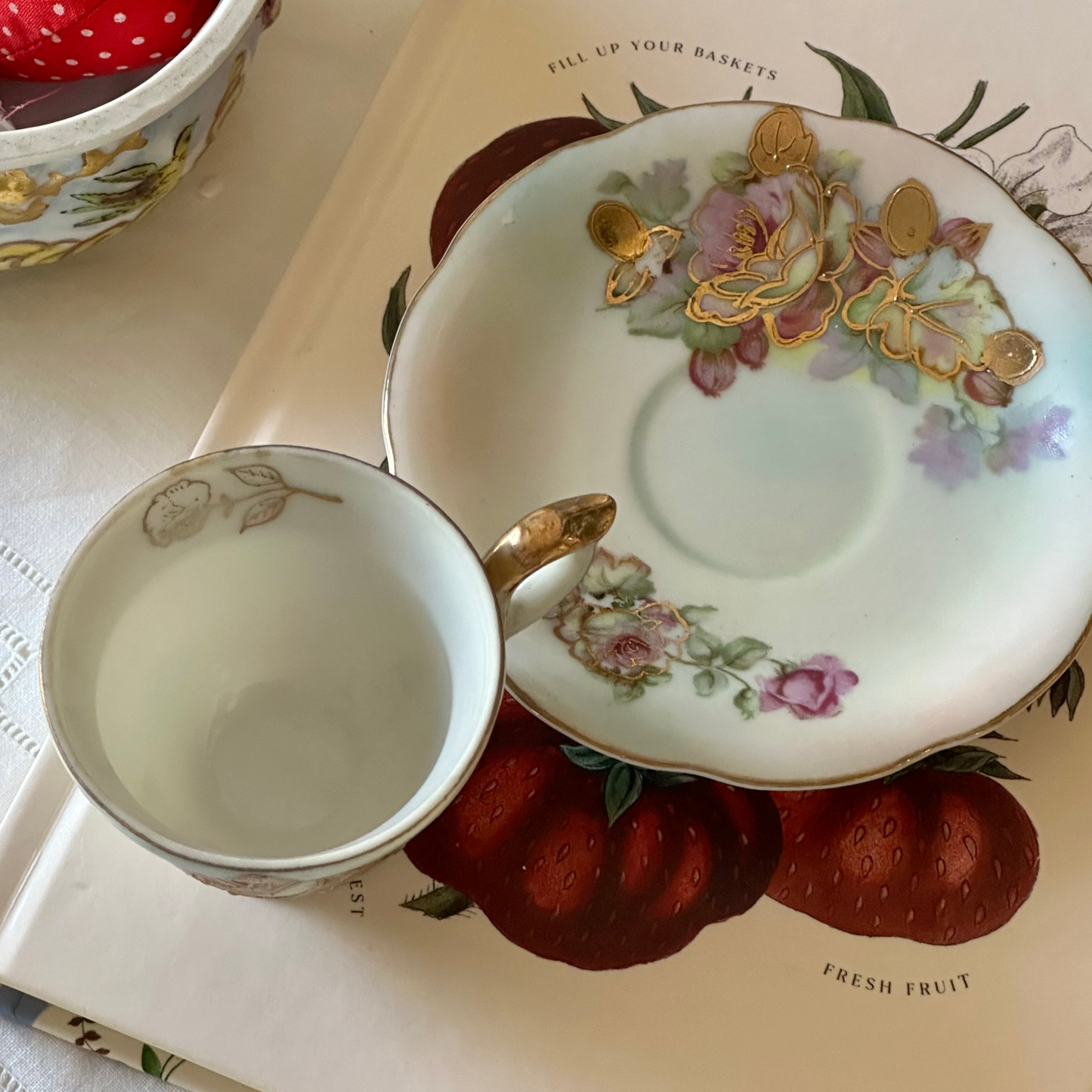 Pastelina Teacup and Saucer